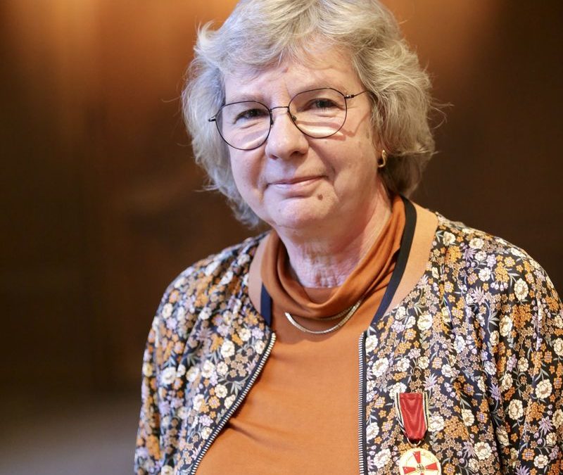 Bundesverdienstmedaille für Birgitta Horster